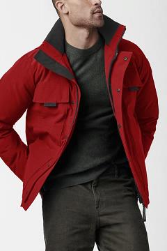Chamarras Canada Goose Hombre Outlet - Forester Abrigos Rojos Oscuro ET9487260
